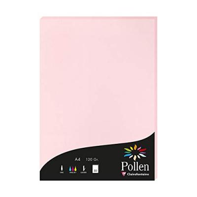Clairefontaine Etui De 50 Feuilles 210x297 Rose 120g