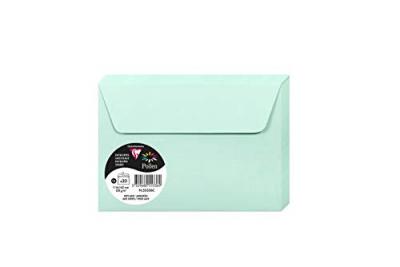 Clairefontaine Enveloppe 120g 114x162 Vert Jade Pqt 20