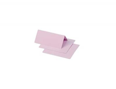 Clairefontaine Marque-place 85x80 rose drag&eacute;e pqt 25