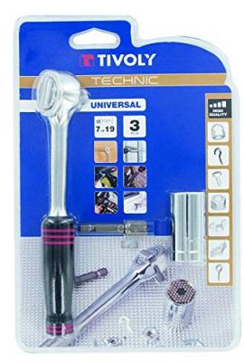 TIVOLY - Douille universelle + cliquet