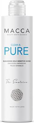 Macca Clean & Pure Lait D&eacute;maquillant Peaux Sensibles 200 ml