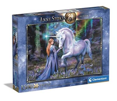 Clementoni Bluebell Wood Anne Stokes Puzzle 1500 Pieces Bleu