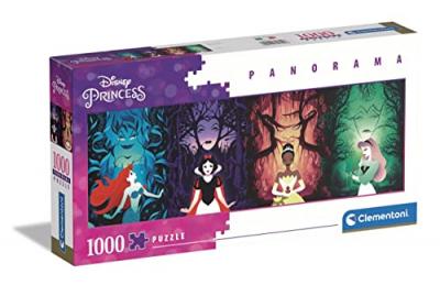 Puzzle Clementoni Panorama 1000 pi&egrave;ces - Disney Princess - - Puzzle