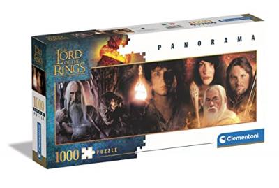 Clementoni Puzzle 1000 Pieces Panorama The Lord Of The Rings Argent&eacute;