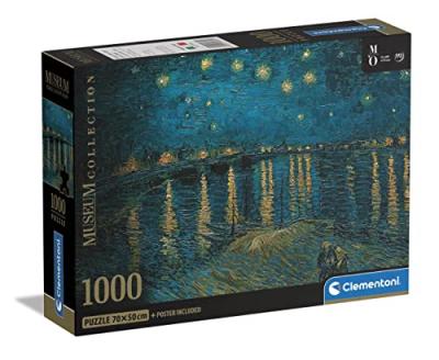 Puzzle 1000 pi&egrave;ces Clementoni Orsay Van Gogh