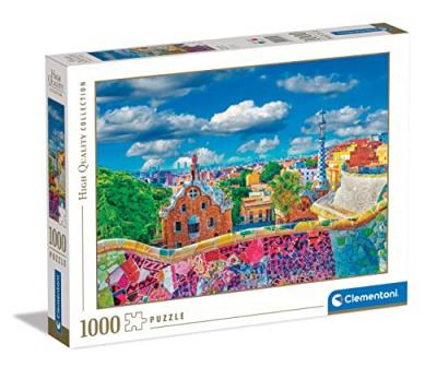 Clementoni Puzzle 1000 Pieces Collection Park G&euml;ll Barcelona Clair
