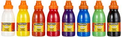 Cl&eacute;op&acirc;tre PGN250X8 Lot de 8 Peinture 250 ml Assortiment de Couleurs