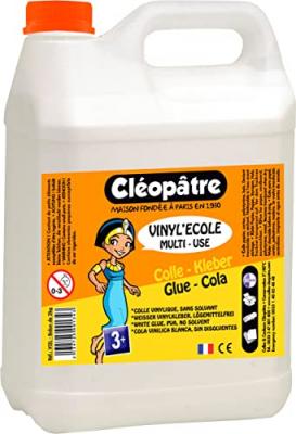 Colle vinylique blanche VINYL'ECOLE 2 kg - Cl&eacute;op&acirc;tre - couleur variant