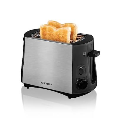 Cloer 3419 Double Slot Toaster 900w Argent&eacute;