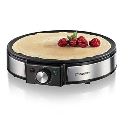 Cloer 6630 1200w Crepe Maker Argent&eacute; One Size / EU Plug