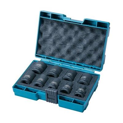 Makita - Coffrets 9 douilles 1/2'' pour boulonneuses &agrave; chocs B-66232