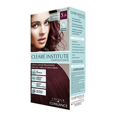 Clear&eacute; Institute Coloration 5.6 Chocolat Cerise Cheveux D&eacute;licats
