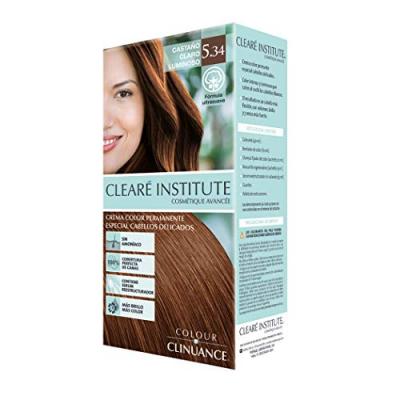 Cleare Institute Colour Clinuance Permanent Dye 534 Light Brown 170ml
