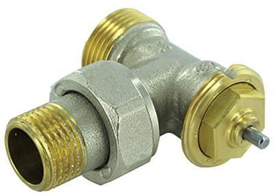 Robinet de radiateur &eacute;querre thermostatique - F 3/8' - Senso - Comap