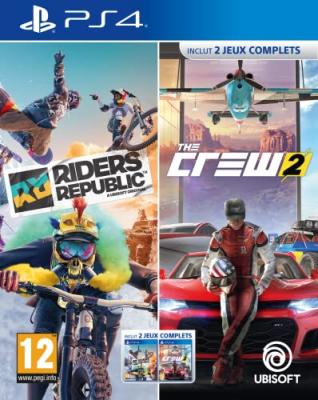 Riders Republic + The Crew 2 - Jeu PS4 - Compilation