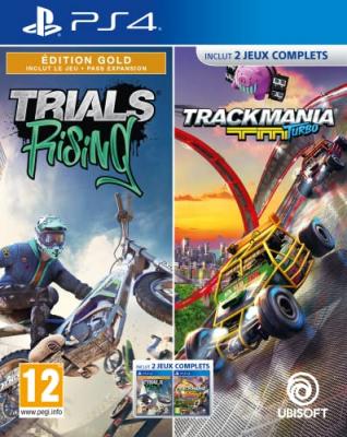 Compilation Trackmania Turbo + Trials Rising PS4