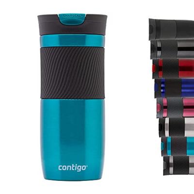Travel mug Byron BiscayBay 470ml - Contigo - Noir - Inox