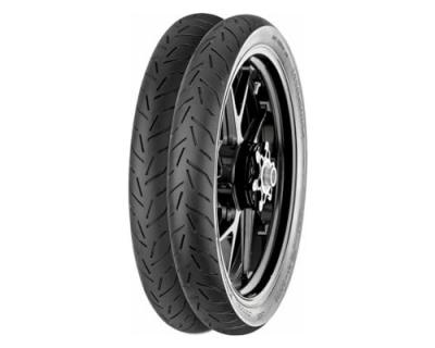 Continental Contistreet M/c 38p Tl Road Tire Argent&eacute; 70 / 90 / R17