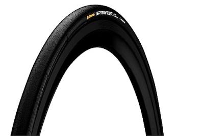 Continental Tubular Sprinter Tubular Road Tyre Noir 700C / 25