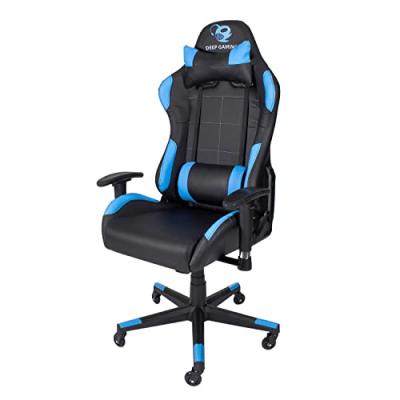 Chaise de jeu CoolBox Deep Command 180&ordm; Noir Bleu