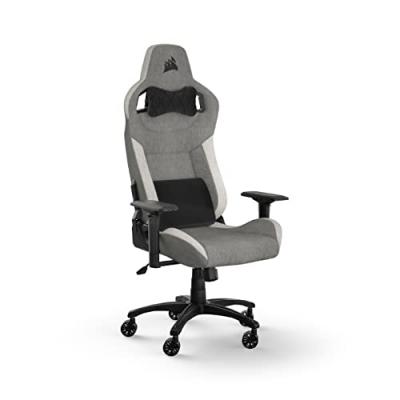 Chaise de jeu Corsair T3 Rush Blanc/Gris