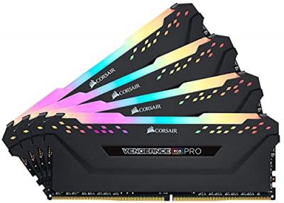 Corsair cmw32gx4m4d3600c16 8 go 32 go 3200 mhz ddr4 noir