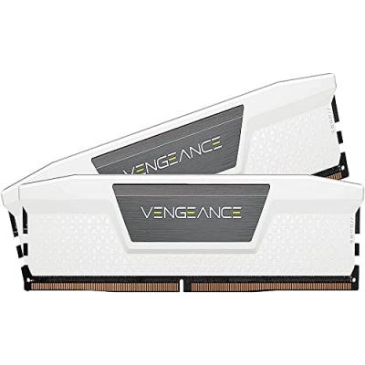 Vengeance cmk64gx5m2b5200c40w 64go (2x32go) ddr5 5200mhz cl40 blanc