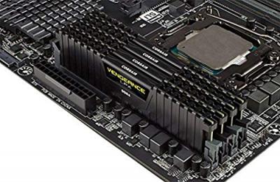 DDR4 Corsair Vengeance LPX Noir - 32 Go (4 x 8 Go) 3200 MHz - CAS 16