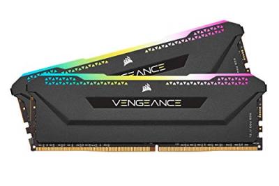 Corsair Vengeance RGB PRO SL 2X16Go DDR4 3600C18 Noir