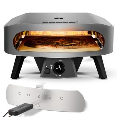 Four &agrave; pizza gaz 17"" Cozze L.58,5 x l.58,5 x H.29,5 cm