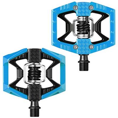 P&eacute;dales crankbrothers Double Shot - Bleu - Noir}, Bleu - Noir}