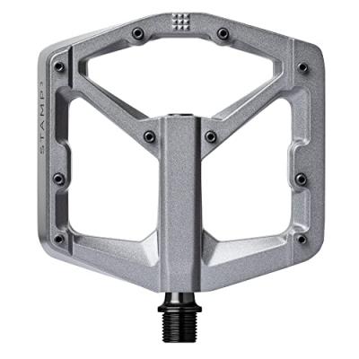Crankbrothers - Stamp 3 Magnesium - P&eacute;dale plate taille Large, gris
