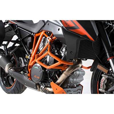 Barres de protection lat&eacute;rale SW-MOTECH orange KTM 1290 Super Duke R