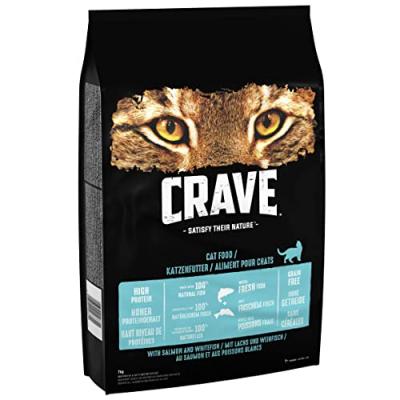 Crave Adult saumon, poisson blanc - 2 x 7 kg
