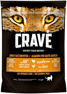 CRAVE au dindon et au poulet 750 g 750 g