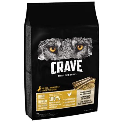 CRAVE Poulet avec de l'Os &agrave; Moelle et des c&eacute;r&eacute;ales anciennes 7 kg