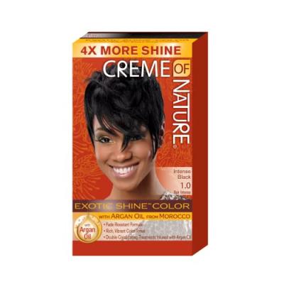 Creme of Nature Couleur # 1.0&nbsp;Noir Intense Brillance exotique