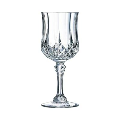 Cristal d'Arques 6 Verres &agrave; pied Longchamp - 25 cl T.U