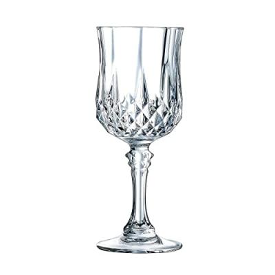 Cristal d'Arques 6 Verres &agrave; pied Longchamp - 17 cl T.U