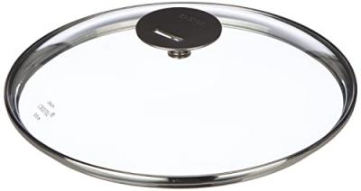 Couvercle en verre platine pour casserole 24 cm