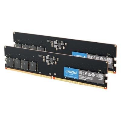 M&eacute;moire PC Crucial CT2K32G48C40U5 (2x32Go DDR5 4800 PC38400) 