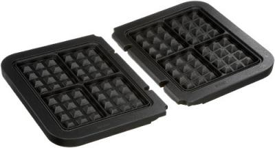 Lot de 2 plaques gaufres gr020 pour grill cuisinart - 9437983 