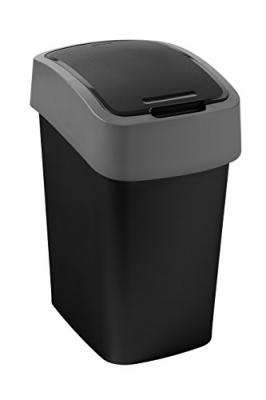 Curver abfallbeh&auml;lter flip bin 25 l soft grau