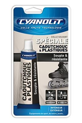 Colle sp&eacute;ciale Caoutchouc & Plastiques 50ml Cyanolit