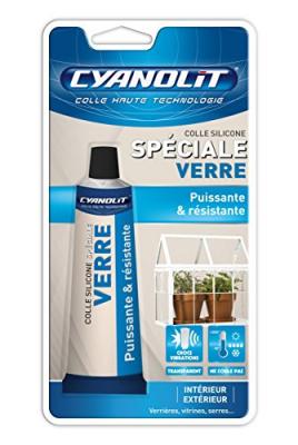 Cyanolit 33300013 blister de colle sp&eacute;ciale verre 50 ml