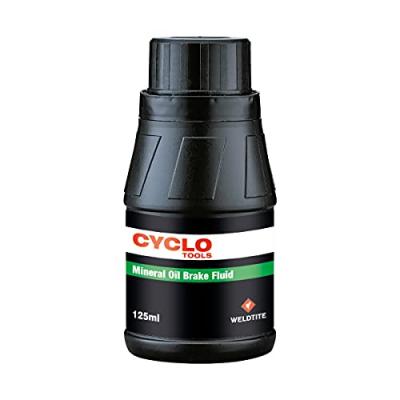 Liquide de frein Weldtite Cyclo min&eacute;rale pour Shimano, Tektro et Magu