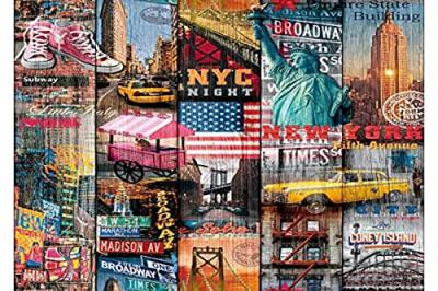 Rouleau adh&eacute;sif - 45 cm x 2 m - motif Manhattan - D-c-fix