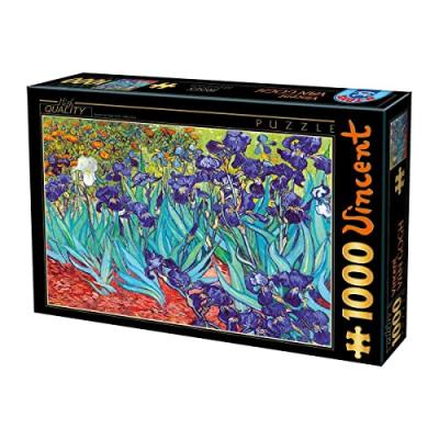 Puzzle 1000 Pi&egrave;ces : Van Gogh Vincent - Les Tournesols, DToys 
