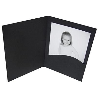 Daiber 100 Portrait Folders Profi-line 13x18 Cm Carpet Noir
