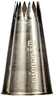 DE BUYER -2112.21N -douille inox cannelee e8 - 8 dents
